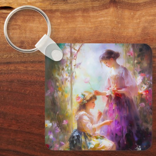 2人の友人 キーホルダー (正面)