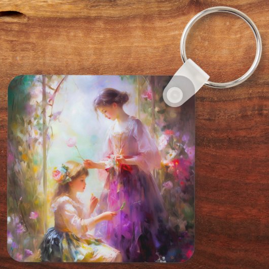 2人の友人 キーホルダー (裏面)