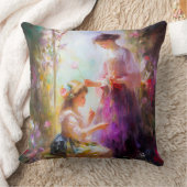 2人の友人 クッション (ブランケット)