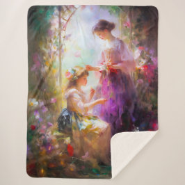 2人の友人 シェルパブランケット