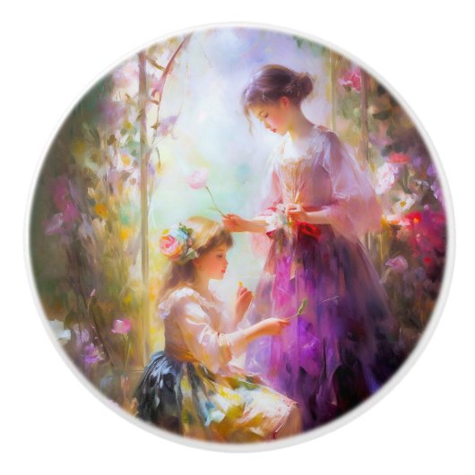 2人の友人 セラミックノブ (正面)