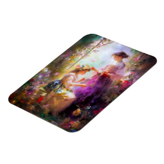 2人の友人 マグネット (左側)