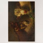 2人の友人（ロバと子羊） （家畜） ジグソーパズル (縦)