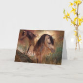 2人の友人ArtCard カード (黄色い花)