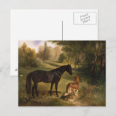 2人の友達 ポストカード (正面/裏面)