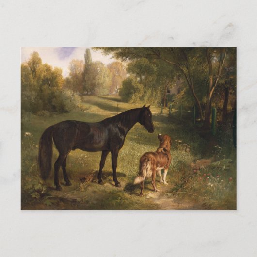 2人の友達 ポストカード (正面)