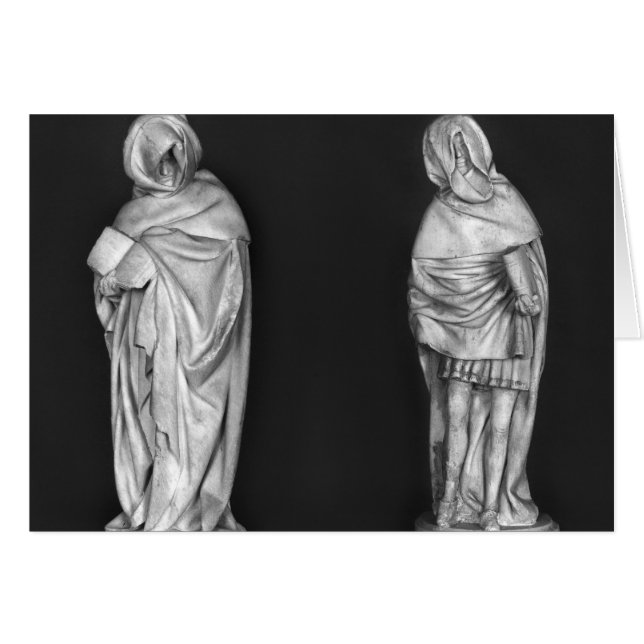 2人の哀悼者 (正面横)