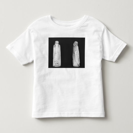 2人の哀悼者 トドラーTシャツ (正面)