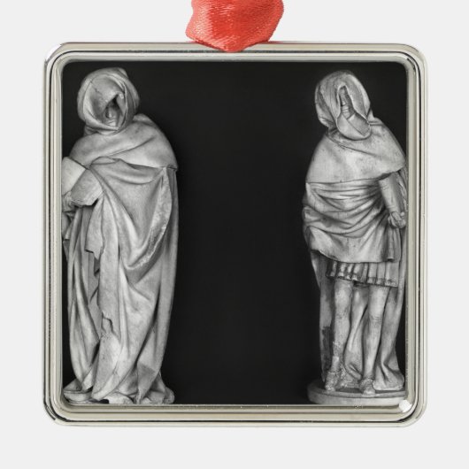2人の哀悼者 メタルオーナメント (正面)