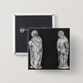 2人の哀悼者 缶バッジ (正面&裏面)