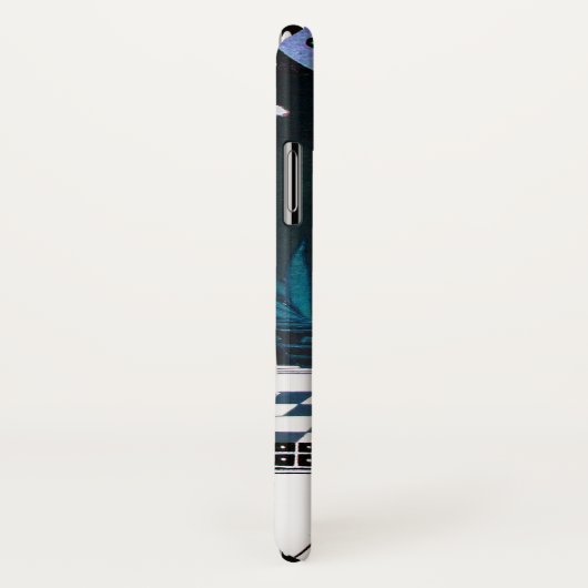 2人の女性の夜のアールデコ美しいファッション Case-Mate iPhoneケース (裏面/右)