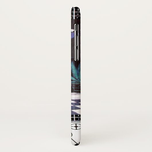 2人の女性の夜のアールデコ美しいファッション Case-Mate iPhoneケース (裏面/左)