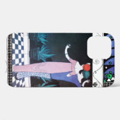 2人の女性の夜のアールデコ美しいファッション Case-Mate iPhoneケース (裏面 (横))