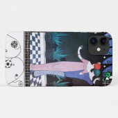 2人の女性の夜のアールデコ美しいファッション Case-Mate iPhoneケース (裏面(横))