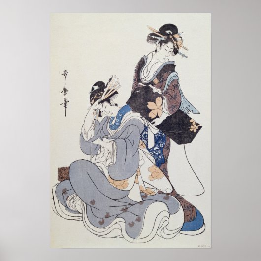 2人の女性姿 ポスター (正面)