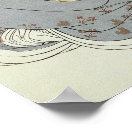 2人の女性姿 ポスター (角)