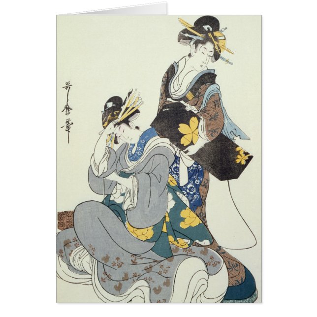 2人の女性 (正面)