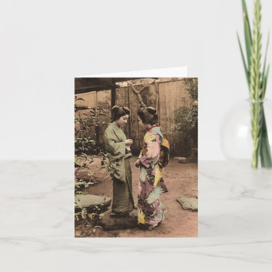 2人の女性 カード (正面)