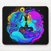 2人の女性 マウスパッド (正面)