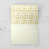 2人の姉妹とヴィンテージの白いクリスマスシーン カード (内部)