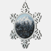 2人の姉妹 スノーフレークピューターオーナメント (右)