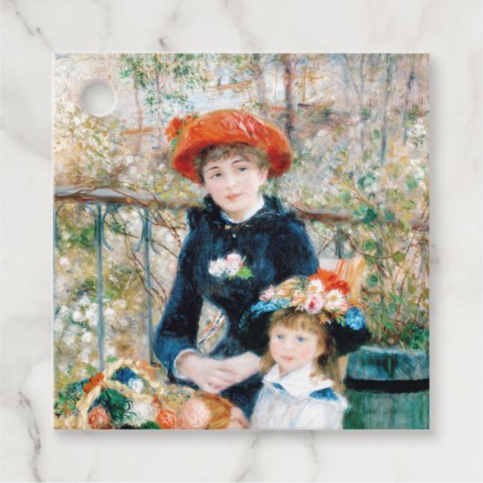 2人の姉妹、テラス・オーガストルノアール フェイバータグ (正面)