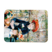 2人の姉妹、テラス・オーガストルノアール    マグネット (横)