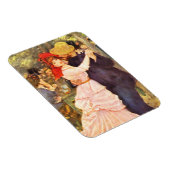 2人の姉妹、テラス・オーガストルノアール マグネット (右側)