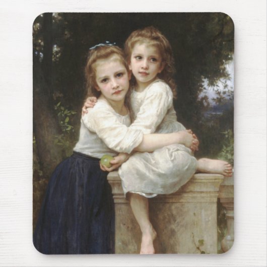 2人の姉妹 マウスパッド (正面)