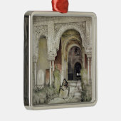 2人の姉妹(Sala de lのホールへの入口 メタルオーナメント (右)