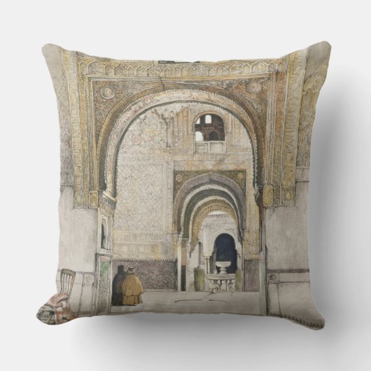 2人の姉妹(Sala de las dos Hermaのホール クッション (正面)