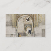 2人の姉妹(Sala de las dos Hermaのホール 名刺 (裏面)