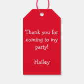 2人の子クール供誕生日ギフトラベル ギフトタグ (裏面)