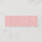 2人の子供のお母さんカード コーリングカード (裏面)