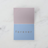 2人の子犬の友人が折り畳んだグリーティングカード カード (内部)