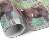 2人の小さな雌牛 ラッピングペーパー (ロールコーナー)