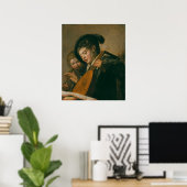 2人の少年が歌う ポスター (ホームオフィス)