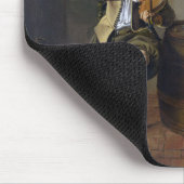 2人の少年と少女が音楽を作る(ミュージシャン) マウスパッド (コーナー)