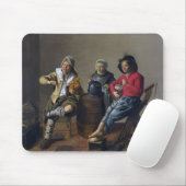 2人の少年と少女が音楽を作る(ミュージシャン) マウスパッド (マウス)