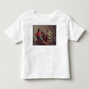 2人の少年と1人の少女が音楽を作る， 1629 トドラーTシャツ