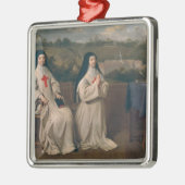 2人の尼僧 メタルオーナメント (左)