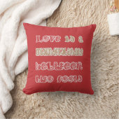 2人の愚か者の間の愛 クッション (ブランケット)