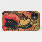 2人の敬虔な人々と即位するマドンナおよび子供 Case-Mate iPhoneケース (裏面(横))