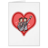 2人の新郎 (正面)