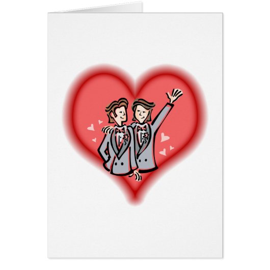 2人の新郎 (正面)