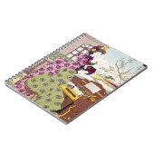 2人の日本のな女性、C1890 ノートブック (左側)