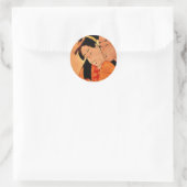 2人の日本のシール ラウンドシール (バッグ)