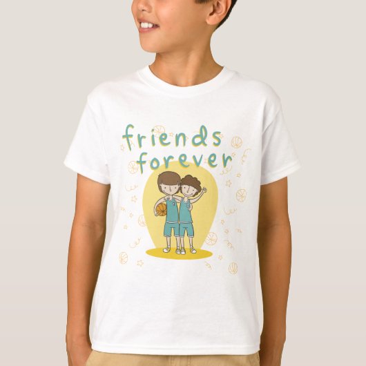 2人の最高の友人 Tシャツ (正面)