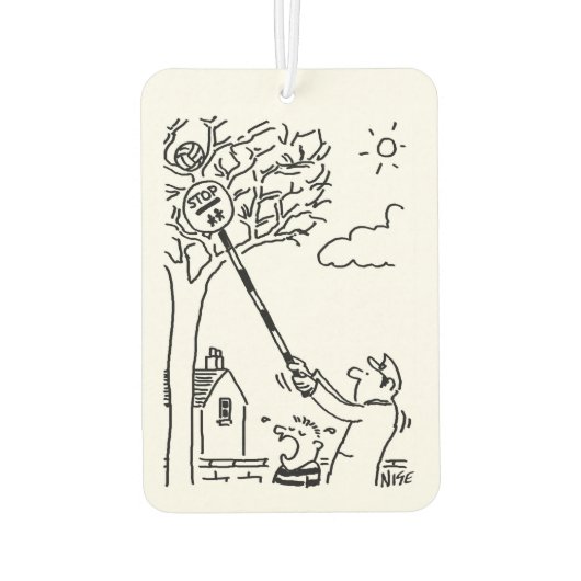 2人の棒つきキャンデーマンガ カーエアーフレッシュナー (裏面)