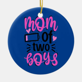 2人の母の母2人の母の母 セラミックオーナメント